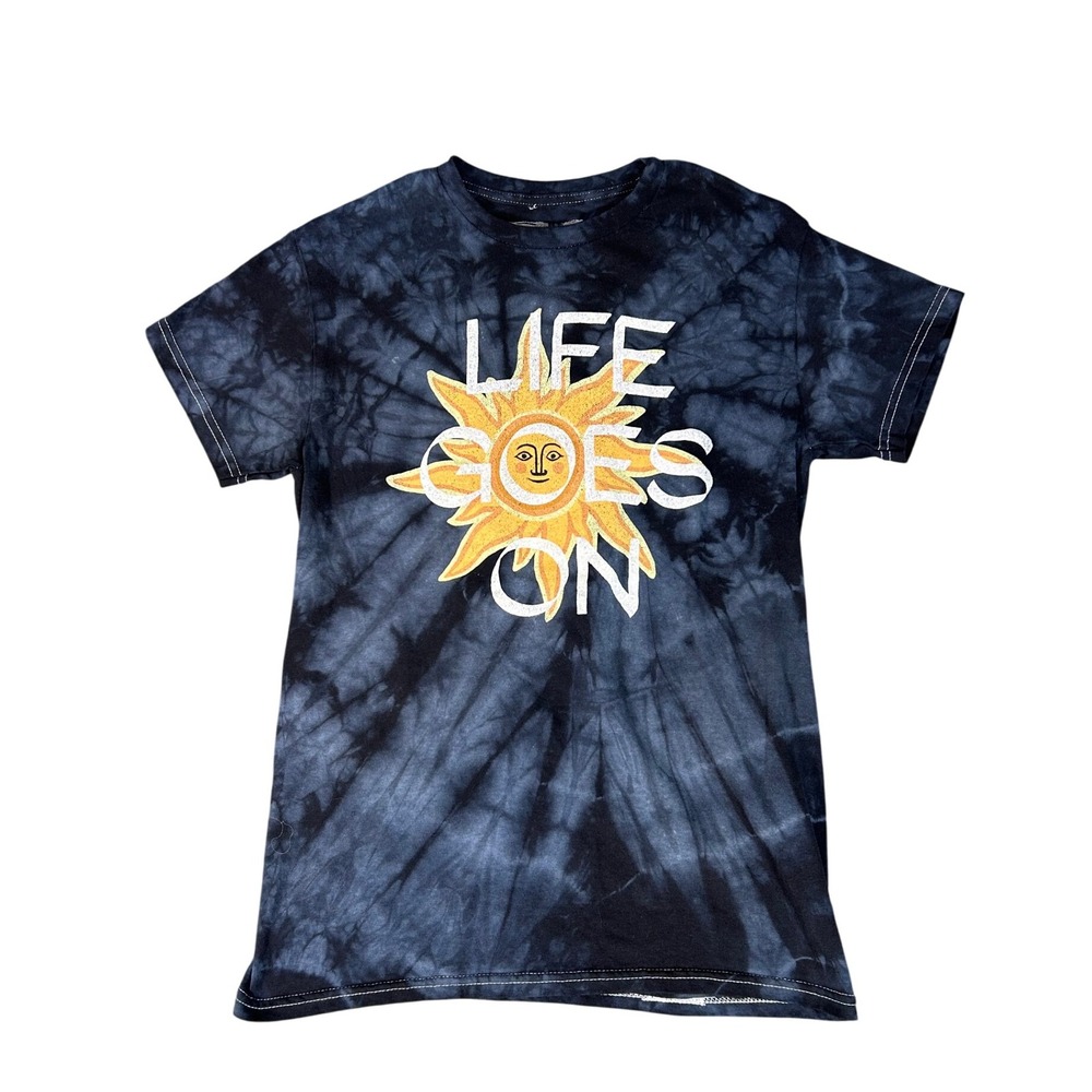 Ed Sheeran Life Goes On Tie Dye T Shirt Small‎ Graphic Tee Tour Band